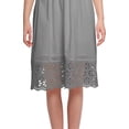 thumbnail image 2 of Moomaya Robe Midi Unie pour Femmes, Kurta de Soirée Décontractée avec Dentelle, Tenue d'Été, 2 of 6