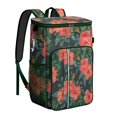 thumbnail image 1 of Floral and Skull Country Floral Pattern Insulated Cooler Backpack - 20L Leakproof & Easy to Clean, 1 of 5