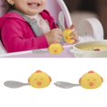 thumbnail image 1 of Toddler Utensils Set, Stainless Steel Toddler Forks And Spoons With Travel Storage Box, Portable Short Handle Self Feeding Flatware Set For Home, Schools, Kindergartens, 1 of 8