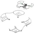 thumbnail image 1 of Protège-hélice à Dégagement Rapide, Trousse de Protection de Pales d'Hélice, Protecteur d'Hélice Antichoc, Housse de Protection d'Hélice Anti-Rayures, Compatible avec DJI Mini 3 Pro, 1 of 10