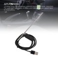 thumbnail image 4 of Caméra d'Inspection USB, 720P avec 6 LEDs, Câble Semi-Rigide 1,5m, Endoscope Étanche IP67 pour Réparation Automobile, Soudure, Inspection des Égouts, 4 of 7