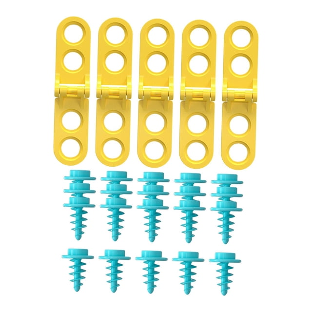HILABEE Cardboard Construction Tool Hinges and Screws Educational Toys for Classroom Style A