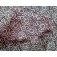 thumbnail image 4 of oneOone Silk Tabby Fabric Floral Block Printed Fabric 1 Yard 42 Inch Wide, 4 of 4
