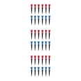 thumbnail image 2 of Langgg Lot de 12 pour T-Shirts de Golf Ballon en Plastique Support Stable Réutilisable Extérieur Intérieur Golf Sports Entraînement Pratique pour Golfeurs 6 Pcs Rouge+6 Pcs Bleu 58mm 3Ensemble, 2 of 6