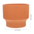 thumbnail image 4 of Ceramic Flower Planter Succulent Pot Flower Pot Breathable Plants Pots, 4 of 8
