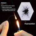 thumbnail image 2 of Bgsha 20LB-80LB FluoroFishing Leader for Saltwater Freshwater with Twists Snap, 2 of 7