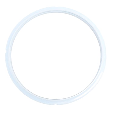 Under $1 Pressure Cooker Gasket, White Instant Pot Gasket, 24Cm Pressure Cooker Seal Ring – Food-Grade Silicone Gasket, Leak-Proof Replacement for Most Models, 24X22Cm, Heat-Resistant, Easy
