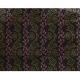thumbnail image 4 of oneOone Georgette Viscose Fabric Leaves & Floral Block Printed Fabric 1 Yard 42 Inch Wide, 4 of 4