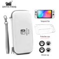 thumbnail image 2 of Carrying Compatible-Nintendo Switch OLED Storage Case Storage Bag Cover for Switch OLED Set Accessories greed, 2 of 6