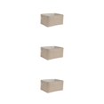 thumbnail image 2 of Maytalsory Sturdy Rope Handle Storage Bin Convenient And Reliable Storage Solution Beige 36*26*16 3Set, 2 of 6