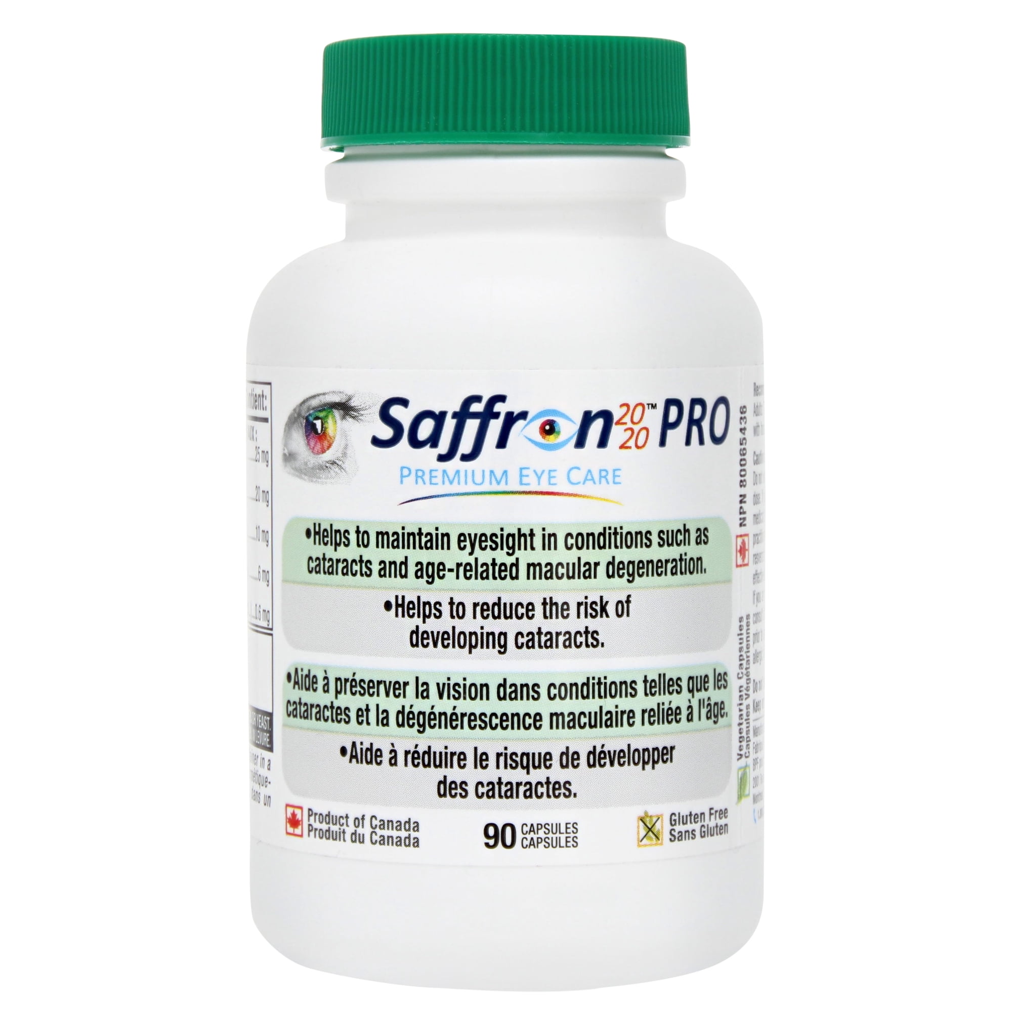 Persavita Canada Saffron Eye Supplement Saffron 2020-PRO, 90 Capsules
