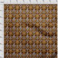 thumbnail image 3 of oneOone Georgette Viscose Fabric Stripe & Paisley Ikat Printed Craft Fabric BTY 42 Inch Wide, 3 of 4