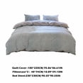 thumbnail image 3 of TopLLC Sheet Set Breathable Luxury Bed Sheets Friendly Wrinkle Sheets Machine Washable Bed Four PCS Set Four Bedding Set The Bedclothes, 3 of 8