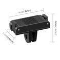 thumbnail image 3 of Support d'Extension de Base à Dégagement Rapide Noir pour DJI Osmo Action 4/3, 3 of 5