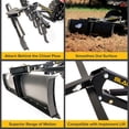 thumbnail image 4 of Black Boar 66005 ATV UTV Steel Agricultural Scrape Blade Implement Attachment, 4 of 10