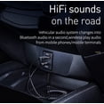 thumbnail image 3 of BASEUS USB Bluetooth Adapter Dongle Cable for Car 3.5mm Jack Aux Bluetooth Receiver Speaker Audio Music Transmitter Color:black, 3 of 8
