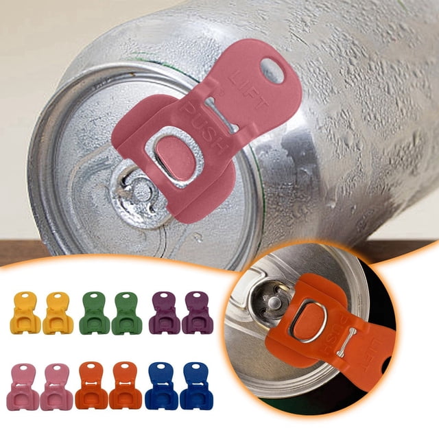 Kitchen Utility Bottle & Can Opener for Home Use - Compact Sealed Cans Opener Designed for Everyday Convenience 12PCS