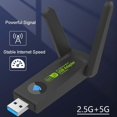 thumbnail image 3 of CNKOO USB 3.0 1300Mbps Dual Band Dual Antenna USB Wi-Fi Adapter, 3 of 7