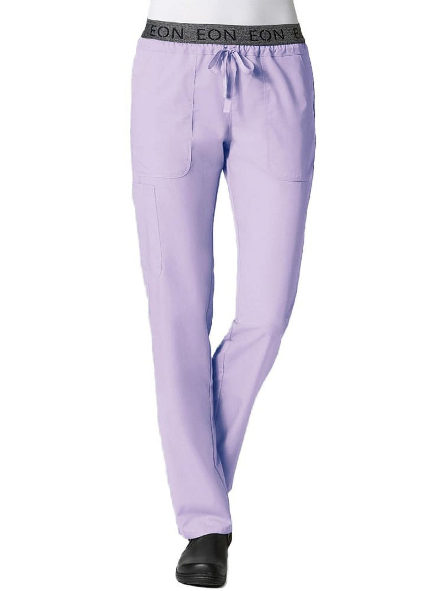 Maevn Womens EON Waistband 7-Pocket Cargo PantLavender, X-Small