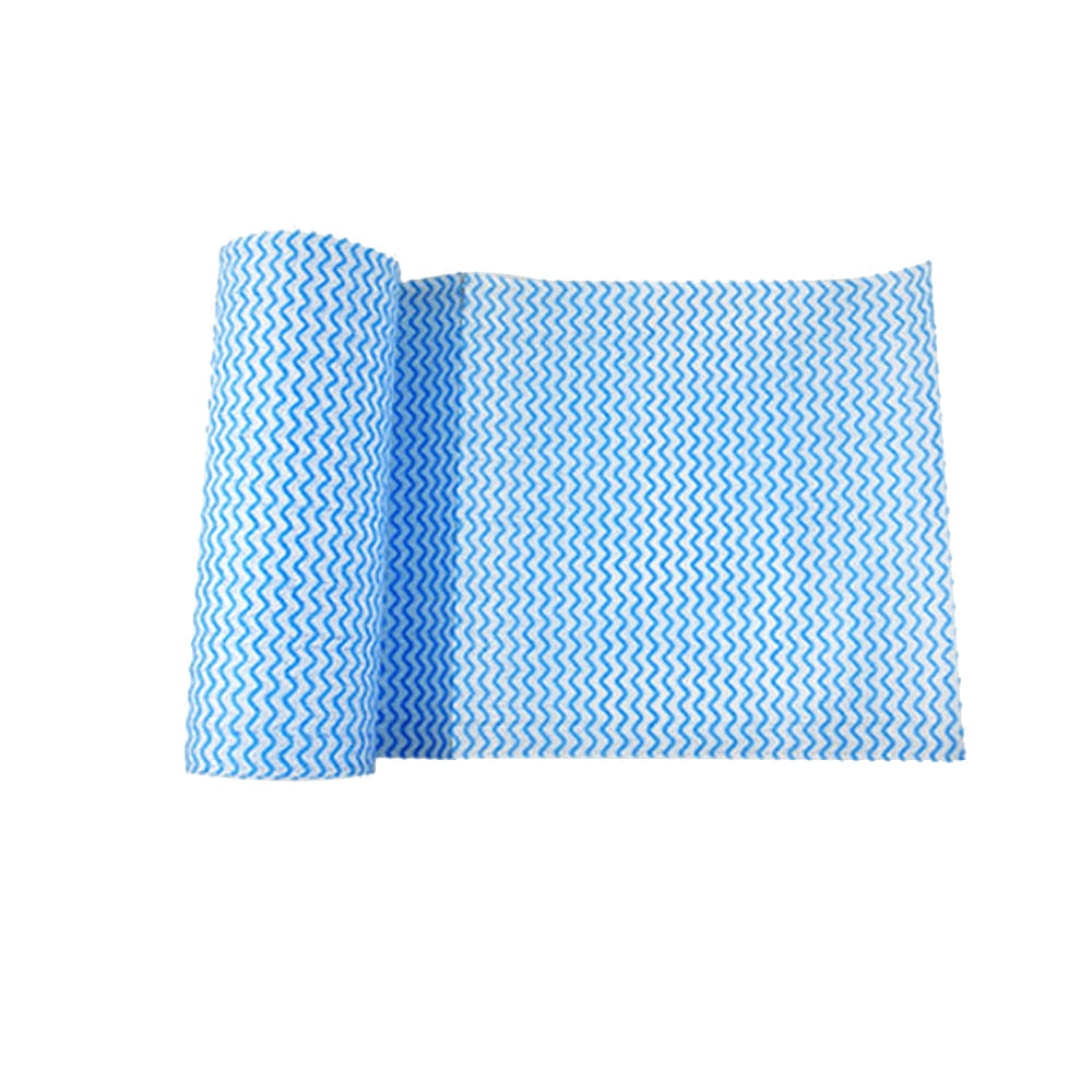 Yeacher Non-woven Kitchen Paper Towels 50 Towels per Roll Face Towels Soft Extra Disposable Tissues Cleansing Towelettes Hand Wipes