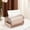Khaki, variant on Rectangular Plastic Tissue Box Cover Holder, 7.08x4.72x3.54in, for Facial Tissues, Bathroom Kitchen Living Room Desk Countertop Storage Organizer