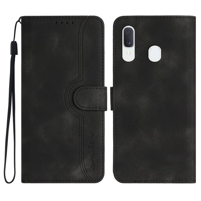 Compatible with Samsung Galaxy A30/ A20 Case Premium PU Leather Wallet with Built-in Magnet Cover