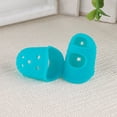thumbnail image 3 of 10Pcs Durable Guitar Fingertip Protectors Silicone Finger Guards for Ukulele Beginner Size M, 3 of 7