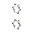 thumbnail image 2 of ZLight Adaptateur de Disque de Frein à Disque de Moyeu Fileté à Grande Robustesse pour Siège de Conversion, Accessoires de Vélo de Route, Surface Lisse 48 mm, Ensemble de 2, 2 of 6