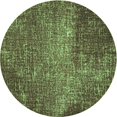 thumbnail image 1 of Ahgly Tapis Rond Lavable en Machine Intérieur Transitionnel Marron Chocolat, 8 Pieds Rond, 1 of 7