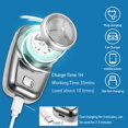 thumbnail image 4 of relayinert Silver Grey Portable Electric Efficient And Fast Shave With Type-C Charging Electric Shaver, 4 of 6