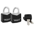 thumbnail image 1 of Cadenas à boîtier massif revêtu Master Lock de 3/4 po de largeur, 1 of 6