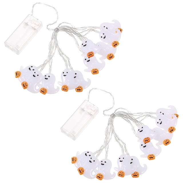 Amdohai Halloween String Lights Holiday Decorative Lights String Lamp Atmosphere Halloween Decoration Light Home Decor Window Curtain Light