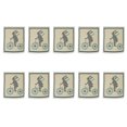 thumbnail image 1 of Pack of 10 Dishcloth Microfiber Absorbent Fast Dry Clean Tools Household Supply Cleaning Cloth Kitchen Supplies Dish Towels Cycling Rabbit, 1 of 7