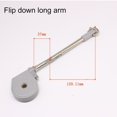 thumbnail image 1 of 1pc Support Rod Household Furniture Hardware Hydraulic Buffer Up-down Support Dressing Table 90°/105° Zinc Alloy Support Rod, 1 of 5