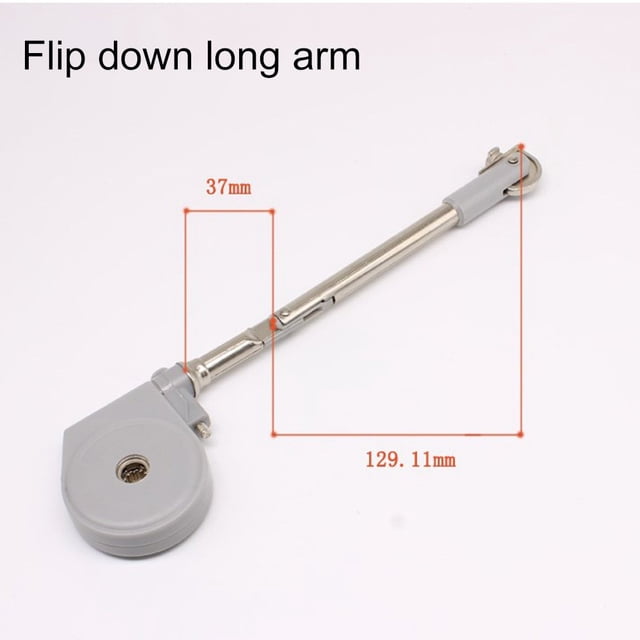 1pc Support Rod Household Furniture Hardware Hydraulic Buffer Up-down Support Dressing Table 90°/105° Zinc Alloy Support Rod