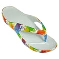 thumbnail image 1 of Women's Loudmouth Flip Flops Drop Cloth Size 10, 1 of 1
