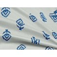 thumbnail image 5 of oneOone Rayon Light Blue Fabric Block Dress Material Fabric Print Fabric By The Yard 56 Inch Wide-8X, 5 of 5