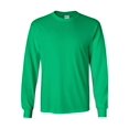 thumbnail image 1 of Gildan Adult L/S T-Shirt in Irish Green - Small, 1 of 1