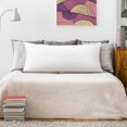 thumbnail image 2 of PiccoCasa 100% Cotton Body Pillowcases Soft Envelope Closure White 20"x54", 2 of 7