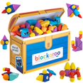 thumbnail image 1 of Blockaroo Magnetic Foam Building Blocks - STEM Preschool Toys for Babies, Toddlers, Boys and Girls, The Ultimate Bath Toy - 100 Piece Set with Toy Chest, 1 of 5