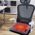 thumbnail image 4 of maskred Rechargeable Heated Seat Cushion For Dining Chairs And Recliners For Heat brown 445*45*3.5CM 1Set, 4 of 6