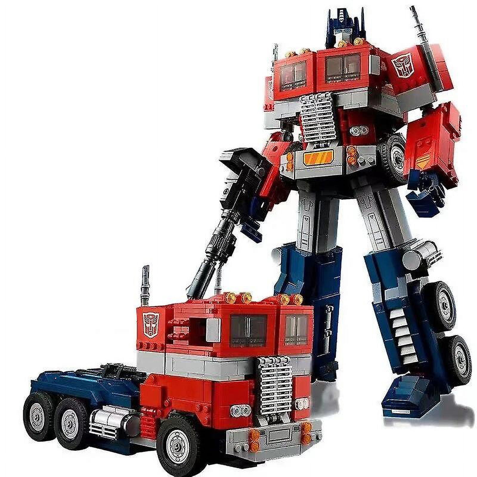 1508pcs Robot Car Toys Optimus Prime Building Blocks 10302 Truck Transformationed Autobot Deformation Movies Gift For Children