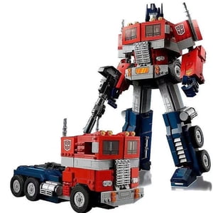 1508pcs Robot Car Toys Optimus Prime Building Blocks 10302 Truck Transformationed Autobot Deformation Movies Gift For Children