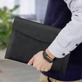 thumbnail image 1 of Wzzjkit Computer Bag, Document Bag Waterproof Storage Bag Large Capacity Double Layer Document Bag Laptop Leather Protective Cover, Laptop Case, 1 of 6