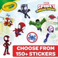 thumbnail image 4 of Crayola Colour & Sticker Book, Spidey & Friends, 4 of 5
