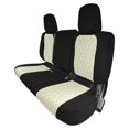 thumbnail image 1 of FH Group Custom Fit Neoprene Car Seat Covers for 2022-2024 Nissan Frontier Beige Rear, 1 of 5