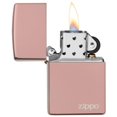 thumbnail image 1 of Briquet de Poche Zippo à Logo Rose Doré à Fini Poli, 1 of 1