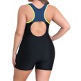 thumbnail image 5 of Charmo Plus Size Swimsuit for Womens Athletic Boyleg One Piece Bathing Suit, 5 of 5