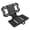 Black, variant on Phone Chest Mount ABS Material Foldable Design Works with Chest Rig Pouch, Backpack for Screen Size 4.7in-6.7in Holder