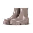 thumbnail image 5 of LOVZFMLL Bottes pour Femmes Bottines à la Cheville Bout Rond Imperméables Talon Bas Épais Bottes de Pluie Printemps Automne Mode Chaussures Décontractées, 5 of 5